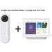 Google Google nest doorbell battery + Google hub chalk