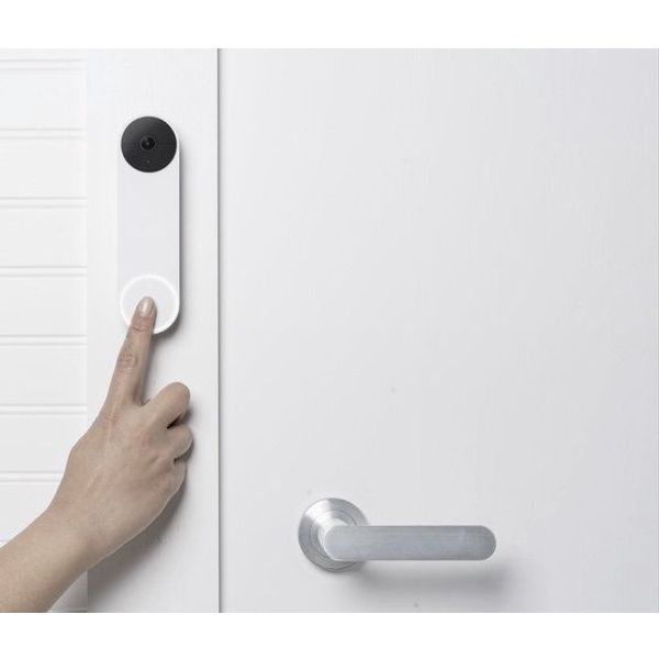 Google Google nest doorbell battery + Google hub chalk