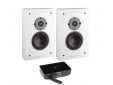 Oberon On Wall C White + BluOS Sound Hub