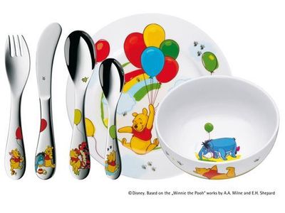 Winnie the Pooh Kinderset 6dlg 1283509964