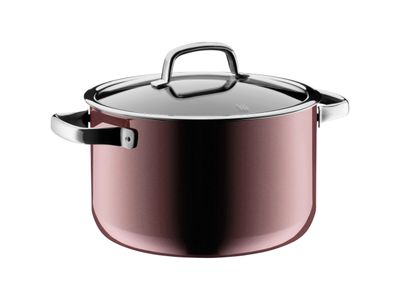 Fusiontec Mineral Kookpot met deksel 24cm Rose Quartz