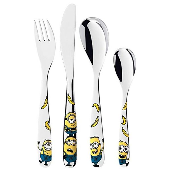 Minions Kinderbestek 4 stuks 