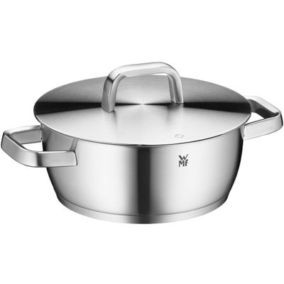 Iconic lage kookpot met deksel 22 cm  WMF