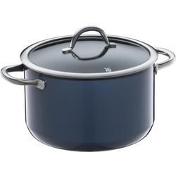 WMF Fusiontec Inspire hoge kookpot met deksel 24cm Zwart 