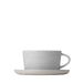 Set of 2 tea cups -SABLO- Colour Cloud 