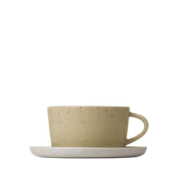 Set of 2 tea cups -SABLO- Colour Savannah 