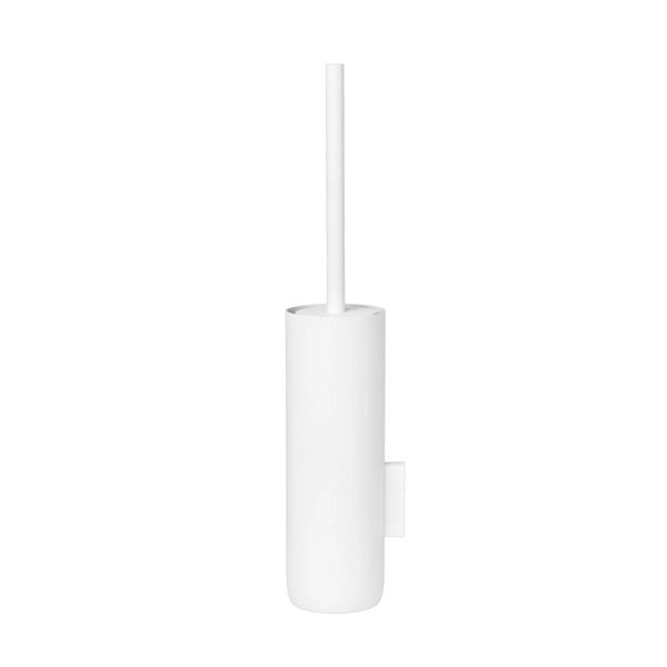 Toilet brush w. wall bracket - MODO - White 