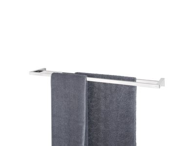 Double towel rail -MENOTO- polished