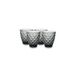 Salt & Pepper Prisma Glas 22cl grijs - set/4