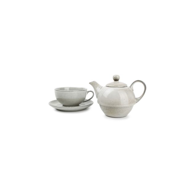 Salt & Pepper Artisan Tea for one set groen