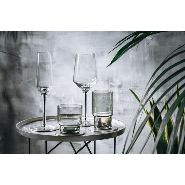 Salt & Pepper Secrets Glas 30cl Smoked set/4