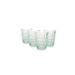 Honey Glas 32cl lichtgroen - set/4 