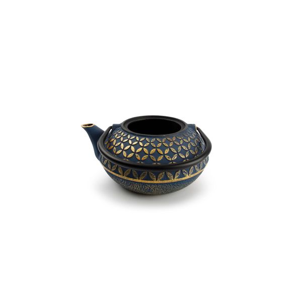 Salt & Pepper My Tea Theepot 80cl blad goud/blauw