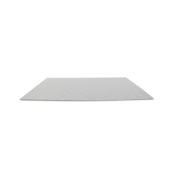 TableTop Placemat 43x30cm ruiten zilver 