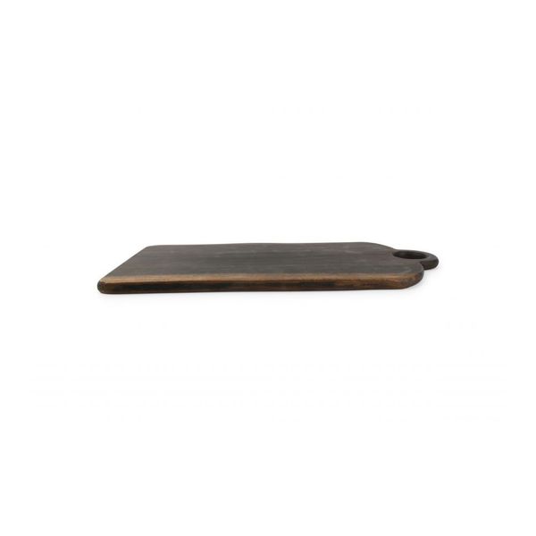 Chop Serveerplank 50x25xH1,5cm hout zwart 