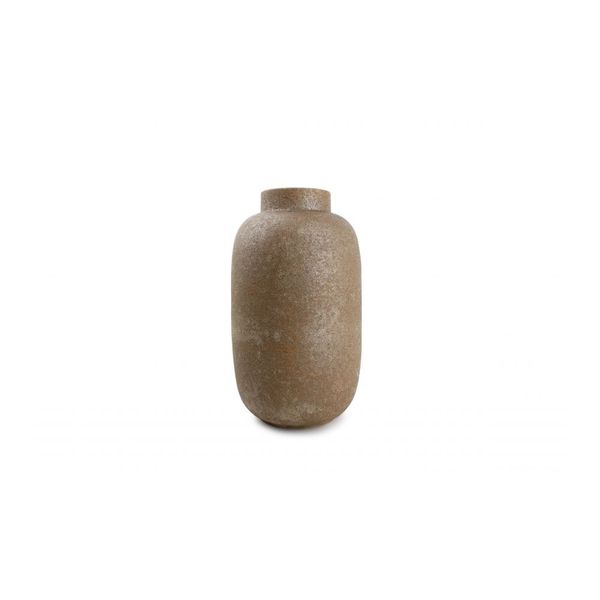 Salt & Pepper Bullet Vaas 20xH34cm rusty