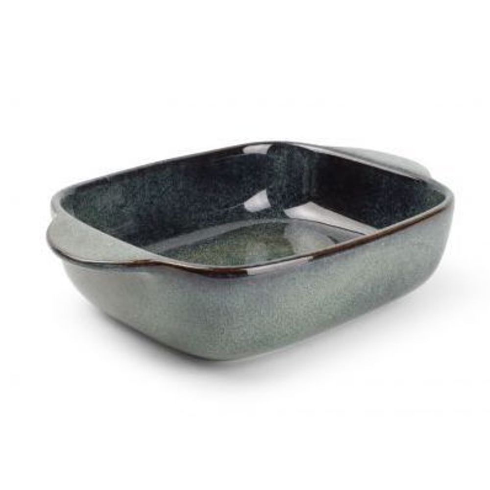 Meridian Ovenschaal 25/19,5x16,5xH6cm groen/blauw 