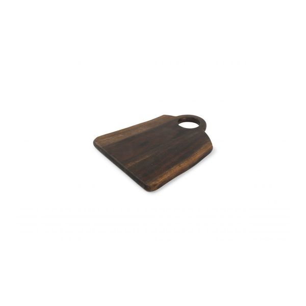 Chop Serveerplank 26,5x20xH1,5cm hout zwart 