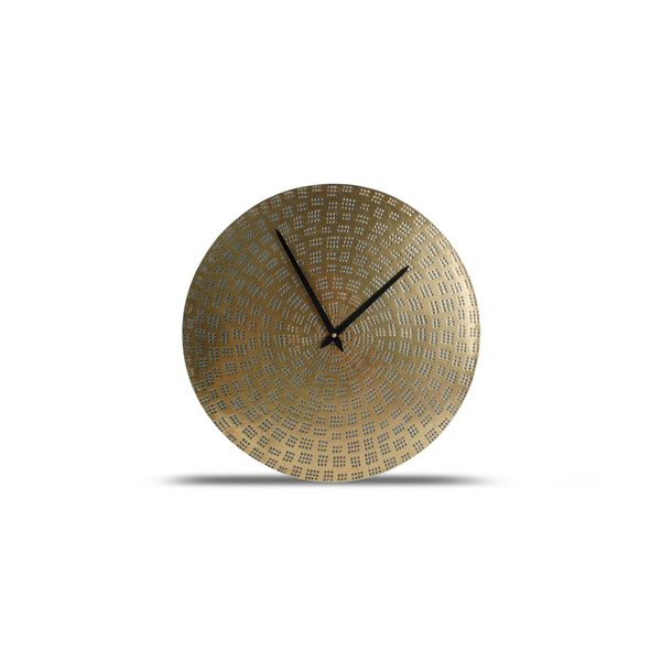 Salt & Pepper Zone Wandklok 38cm goud dot