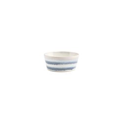 Salt & Pepper Stripes Kom 13xH5,5cm blauw