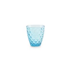 Salt & Pepper Prisma Glas 22cl blauw - set/4