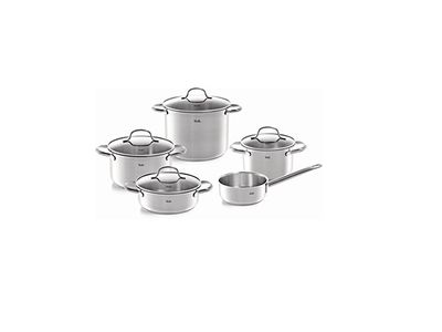 San Francisco Set 5pcs - Kookpot 16-20 Stp-20ca-24cm Sauspan 16 Cm+deksels Gla