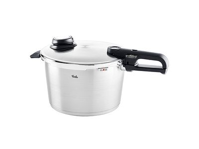 Vitavit Premium Snelkookpan D26cm 8l Met Inzet - Alle Vuren