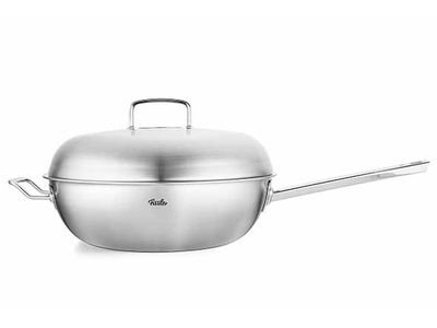 Original-profi Collection Wok D32cm Rvs Couvercle Dôme - Tous Feux