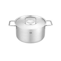 Pure Collection Kookpot D24cm 5,7l Rvs Deksel - Alle Vuren 