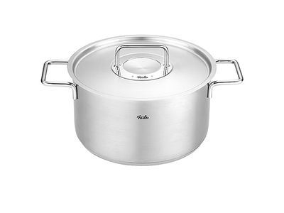 Pure Collection Faitout D24cm 5,7l Rvs Couvercle - Tous Feux