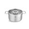 Pure Collection Kookpot D24cm 5,7l Glazen Deksel - Alle Vuren 