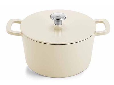 Moments Kookpot Ivory White D24cm Gietijzer