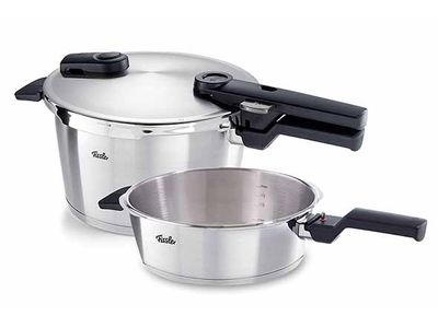 Vitaquick Premium Snelkookpan D22cm Set2 - 4.5l + 2.5l - Alle Vuren