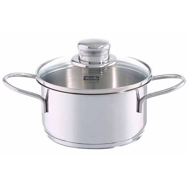 Snacky Kookpot D14cm 1l Met Glazen Deksel - Alle Vuren 