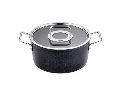 Adamant Kookpot D24cm 4,9l Glazen Deksel - Alle Vuren