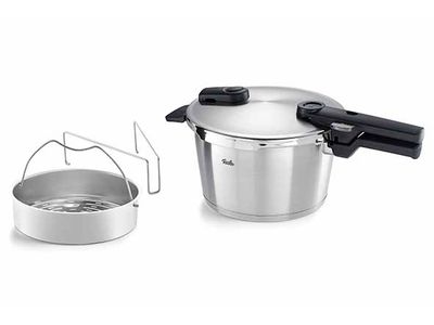 Vitaquick Premium Snelkookpan D22cm 4,5l +insert - Alle Vuren Incl. Inductie