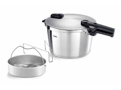 Vitaquick Premium Snelkookpan D26cm 8l +insert - Alle Vuren Incl. Inductie