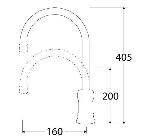 Combi Classic Round nikkel glans  Quooker