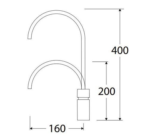 Combi Cube twin round chroom  Quooker