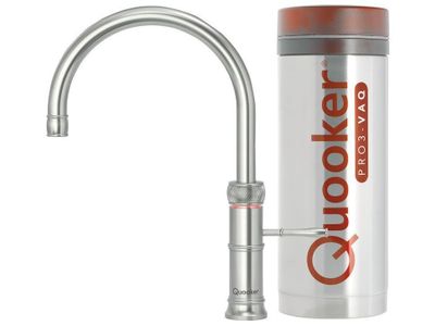 Classic Fusion Round met PRO3 boiler 3-in-1 kokend water kraan RVS