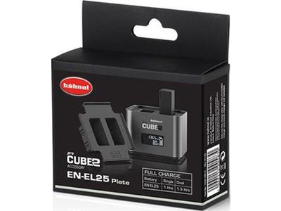 ProCube2 accuplaat voor Nikon EN-EL25 batterijen