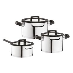 Berghoff Essentials batterie de cuisine 6 pcs Uqonic Downdraft 