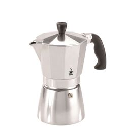 Lucino Espressokoker aluminium 6 kopjes  