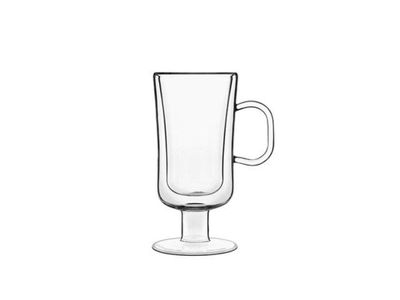 Thermic Glass Koffieglas 25cl Set2 Irish Coffee - Dubbelwandig - Met Oor