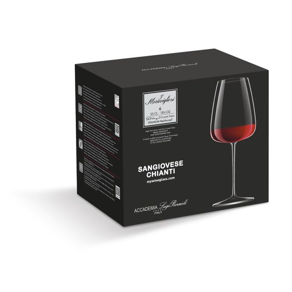 Luigi Bormioli I Meravigliosi Wijnglas 70cl Set6 Cabernet-merlot