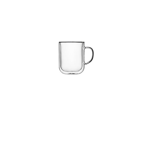 Thermic Glass Koffieglas 35cl Set2 Sublime Mug - Dubbelwandig - Met Oor 