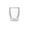 Thermic Glass Tumbler 35cl Set2 Dubbelwandig 