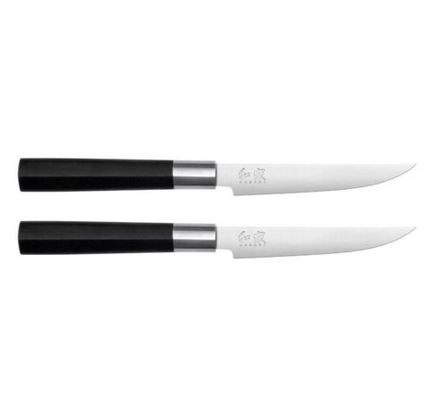 Wasabi Black Set de couteaux à steak 2pcs  Kai