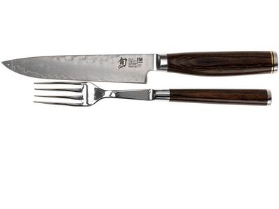 Shun Premier Tim Mälzer Steakmes / steakvork in set