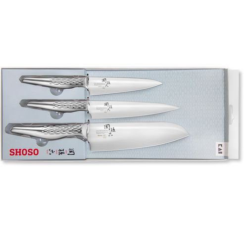 Seki Magoroku Shoso Set de couteaux AB-5161, AB-5163 en AB-5156  Kai